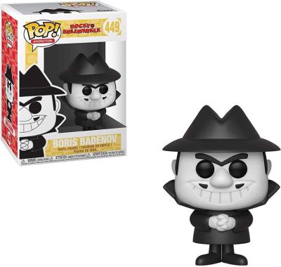Funko Pop Animation 449 Rocky & Bullwinkle 33464 Boris Badenov