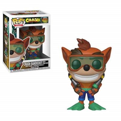 Funko Pop Games 421 Crash Bandicoot 33916 Whit scuba Gear