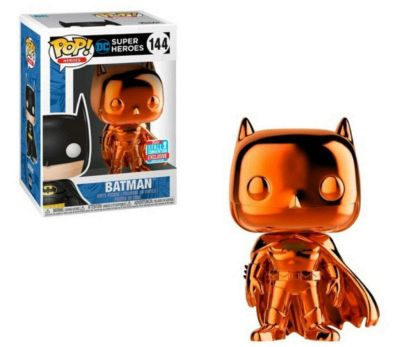 Funko Pop Heroes 144 DC Super Heroes 34210 Batman Crome NYCC2018