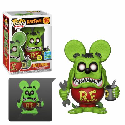 Funko Pop Icons 15 Ratfink 39750 Rat Fink Glows in the Dark SDCC2019