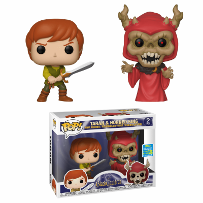 Funko Pop 2-Pack Disney 40162 The Black Cauldron Taran & Horned King SDCC2019