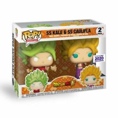 Funko Pop 2-Pack Animation Dragonball Z 43035 SS Kale & SS Caulifla Exclusive