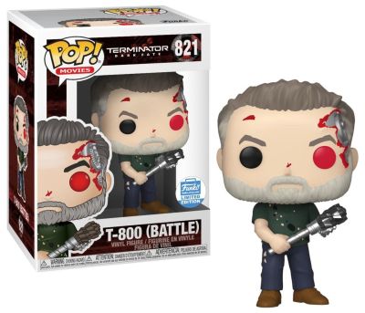 Funko Pop Movies 821 Terminator Dark Fate 43501 T-800 Battle Funko Shop
