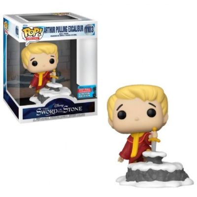 Funko Pop Disney 1103 The Sword in the Stone 49150 Arthur Pulling Excalibur NYCC2021