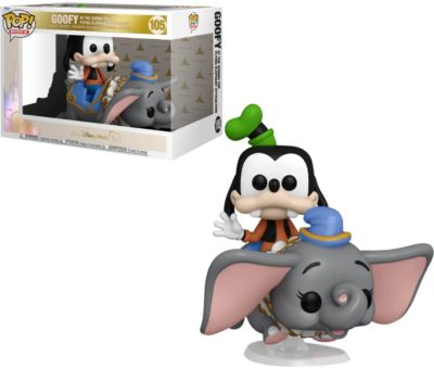 Funko Pop Disney Rides 105 World 50 50571 Goofy at the Dumbo Flying Elephant Attraction