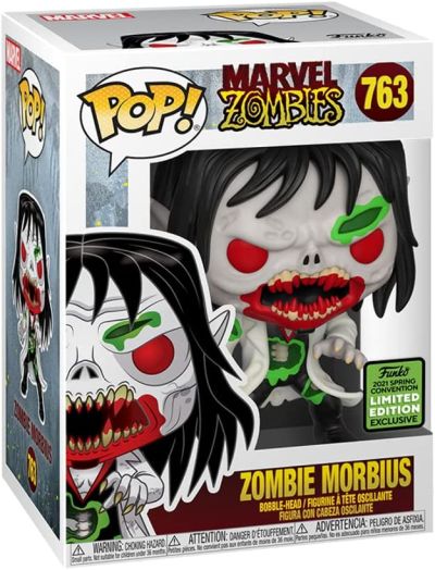 Funko Pop Marvel 763 Marvel Zombies 50678 Zombie Morbius ECCC2021