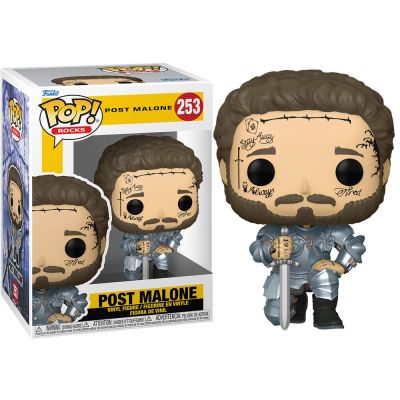 Funko Pop Rocks 253 Post Malone 52011 Post Malone Kinght