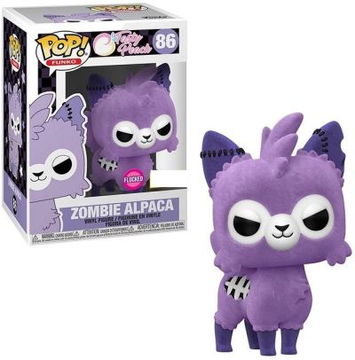 Funko Pop 86 Tasty Peach Levander 53692 Zombie Alpaca Flocked Special Edition