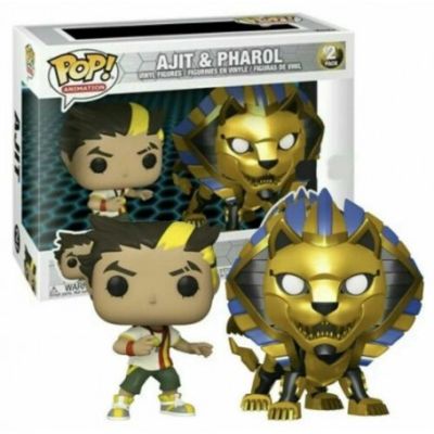 Funko Pop 2-Pack Animation Bakugan 54623 Ajut & Pharol Special Edition