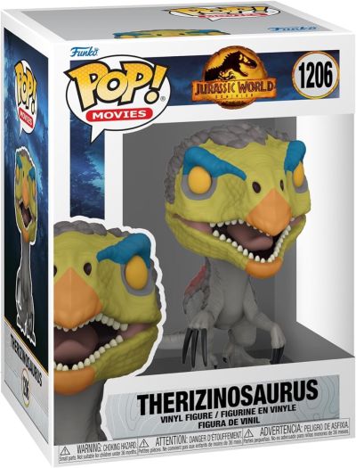 Funko Pop Movies 1206 Jurassic World Dominion 55293 Therizinosaurus