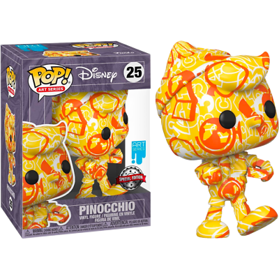 Funko Pop Art Series 25 Disney 55670 Pinocchio + Protector