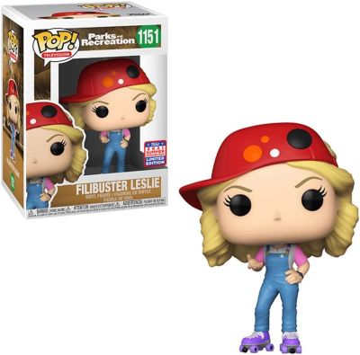 Funko Pop Television 1151 Parks and Recreation 55905 Filibuster Leslie SDCC2021