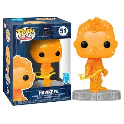 Funko Pop Art Series 51 Marvel The Infinity Saga 57615 Hawkeye + Protector
