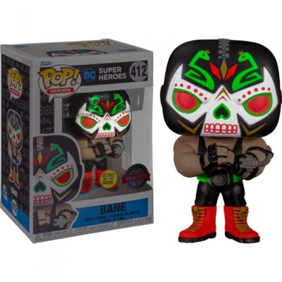Funko Pop Heroes 412 DC Super Heroes 58188 Bane GITD Special Edition