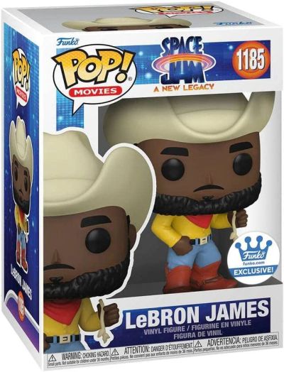 Funko Pop Movies 1185 Space Jam A New Legacy 60129 Cowboy LeBron James Funko Exclusive