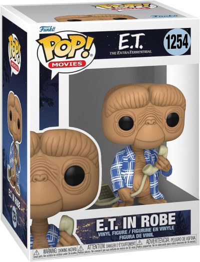 Funko Pop Movies 1254 E.T. Extra Terrestral 63991 E.T. in Robe
