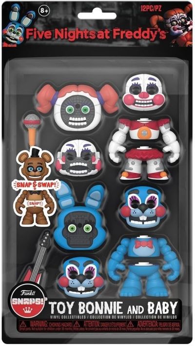 Funko Snaps Five Night at Freddy's FNAF 64925 Toy Bonnie and Baby