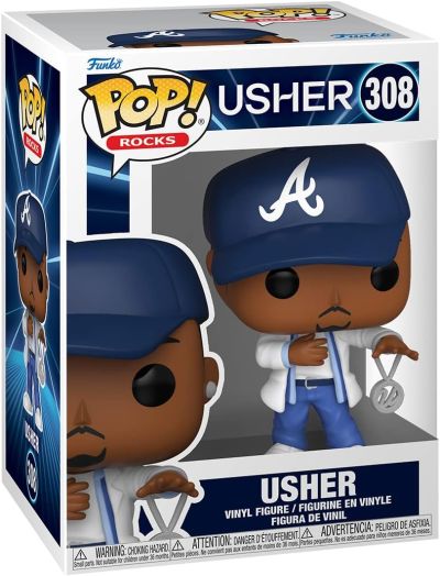 Funko Pop Rocks 308 Usher 65774 Usher