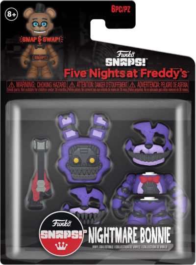 Funko Snaps Five Night at Freddy's FNAF 67693 Nightmare Bonnie