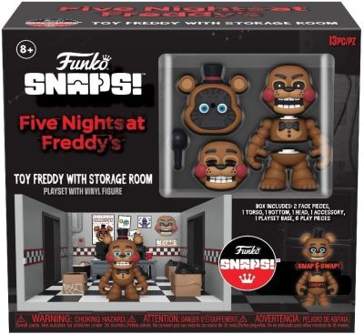 Funko Snaps Five Night at Freddy's FNAF 67696 Toy Freddy with Storage Room
