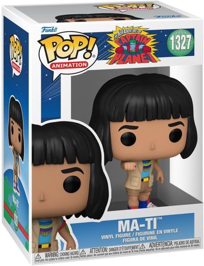 Funko Pop Animation 1327 Captain Planet 72559 Ma-Ti