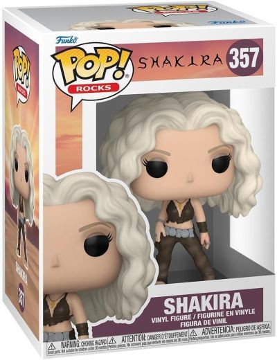Funko Pop Rocks 357 Shakira 72583 Wherever Whenever