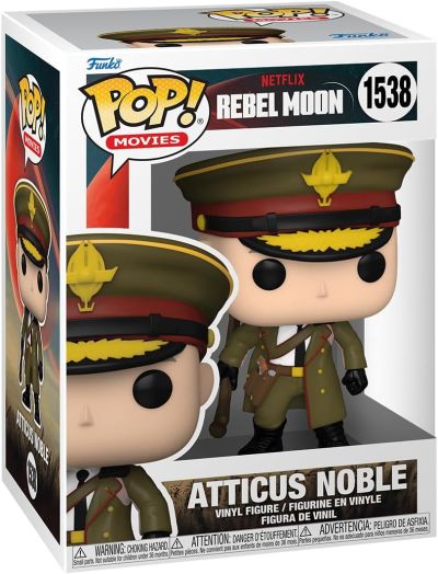 Funko Pop Movies 1538 Rebel Moon Netflix 72629 Atticus Noble