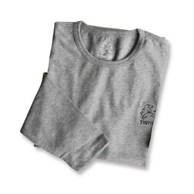 Tintin Abbigliamento 0085909500M TEE-SHIRT MANCHES LONGUES GRIS M