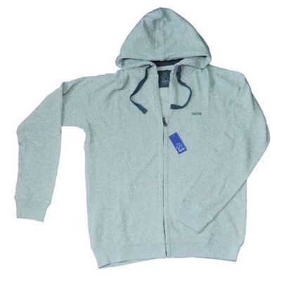 Tintin Abbigliamento 0086107800M FELPA GRIGIA CON ZIP TINTIN IN GRIGIO M