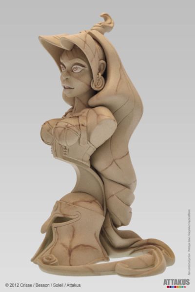 Attakus - Pin Up - Buste Atalante “Marbre”