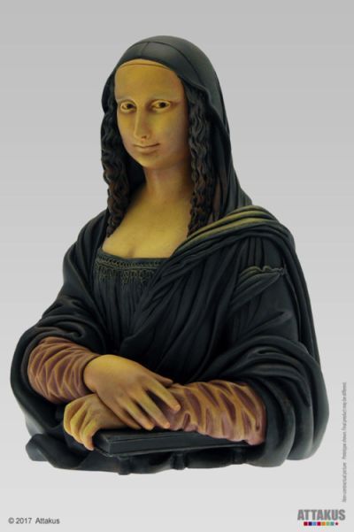 Attakus - Pin Up - Mona Lisa – La Joconde