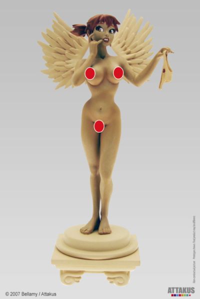 Attakus - Pin Up - Angélique – version nue – Bruno Bellamy
