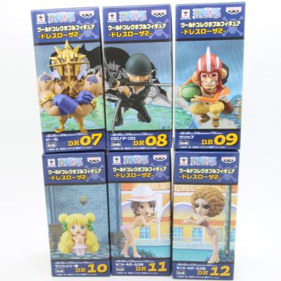 Banpresto One Piece WCF World Collectable Figure Dressrosa Vol. 2 (6 Figure differenti)