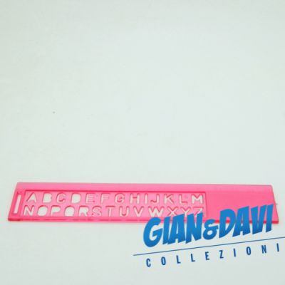 MB-GD-CA Righello normografo Vuoto Rosa