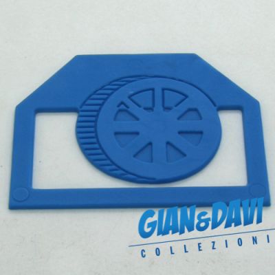 MB-GD-CA Segnalibi Clip Mulino con Ruota Blu