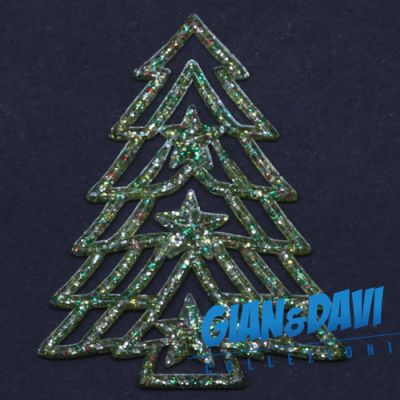 MB-GD-N86 Albero Verde Glitter
