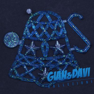 MB-GD-N86 Campana Blu Glitter