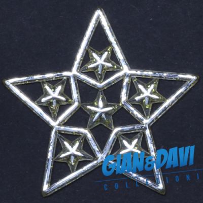 MB-GD-N86 Stella Trasparente Glitter Gialli