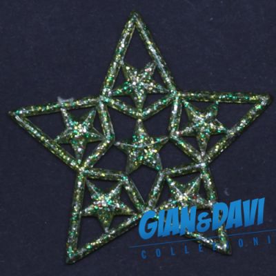 MB-GD-N86 Stella Verde Glitter