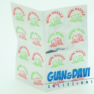 MB-GD-N86 Adesivi Chiudibusta Buone Feste