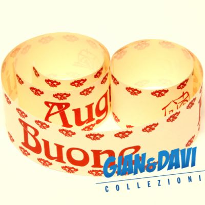 MB-GD-N86 Festone Auguri Buone Feste Rosso