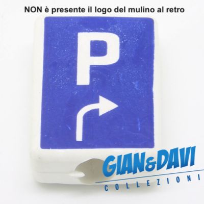 MB-G-SS Indicazione Parcheggio a Dx Blu Scuro