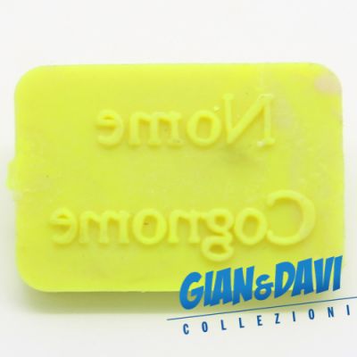 MB-G-TPMB - Nome Cognome Giallo Fluo