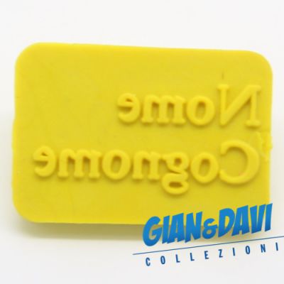 MB-G-TPMB - Nome Cognome Giallo Scuro