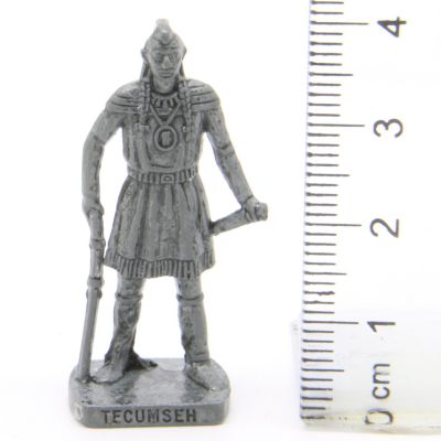 Ü-Ei Soldatini Metallfiguren Beruhmte Indianer-Hauptlinge 01 Tecumseh Eisen