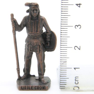 Ü-Ei Soldatini Metallfiguren Beruhmte Indianer Hauptlinge II 07 Little Crow Bruniert