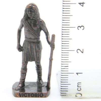 Ü-Ei Soldatini Metallfiguren Beruhmte Indianer Hauptlinge II 08 Victorio Bruniert