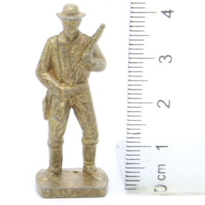 Ü-Ei Soldatini Metallfiguren Beruhmte Westmanner I 01 Bill Tilghman Messing Opaque