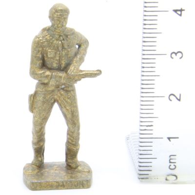 Ü-Ei Soldatini Metallfiguren Beruhmte Westmanner I 03 Bob Dalton Messing Opaque