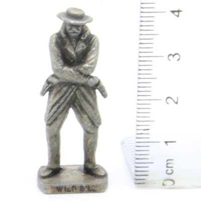 Ü-Ei Soldatini Metallfiguren Beruhmte Westmanner I 05 Will Bill Altsilber Dark